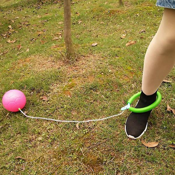 Skip Ball Børn Træning Koordination Og Balance Hop Legeplads Legetøj Red