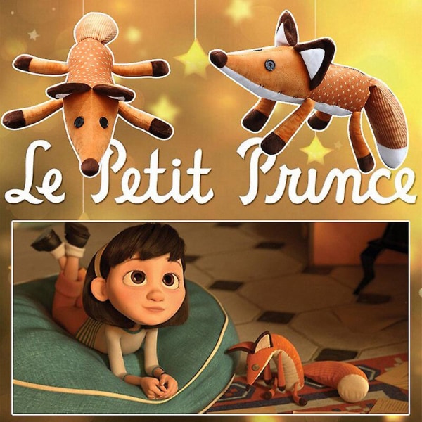 Film Den lille prins Le Petit Prince 45cm Fox Plys Dukke Dukke Børnelegetøj XIE