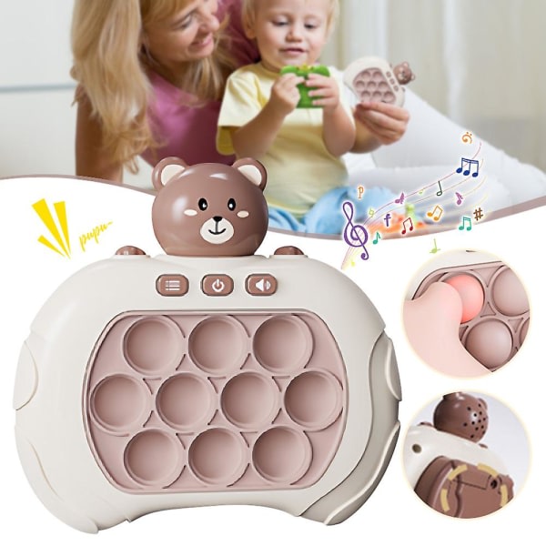 Bubble Sensory Toy Stress Relief Pocket Game Machine Pedagogisk dekompresjonsleke for barn