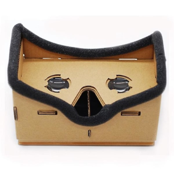 JINSERTA Cardboard VR Virtual Reality Box 3D-briller for smarttelefoner