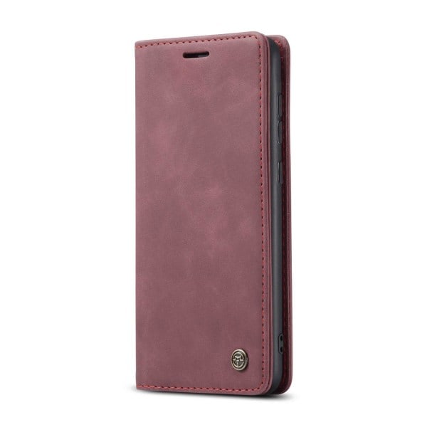 CaseMe Wallet Case Burgundy Kort Slot til Samsung Galaxy S21 FE Burgundy