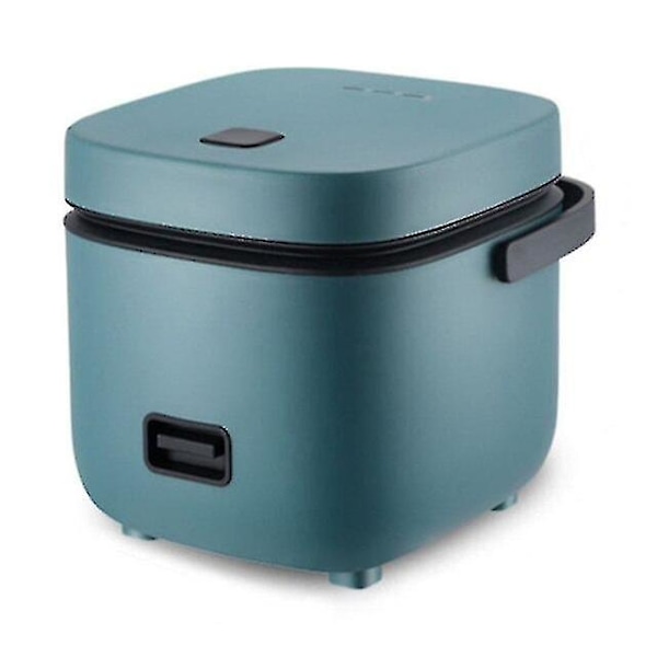 Liten riskokare for 1-2 personer med dampkokingskurv 1,2 l Mini elektrisk riskokare 220v Liten multikoker Kjøkkenutstyr Green