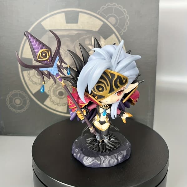 1 st Chibi Anime Spel Chibi Krigarfigur - Samlarobjekt i Chibi-stil med dynamiska poser, Chibi Karaktärsstaty för Bordsrollspel... 1PC Model