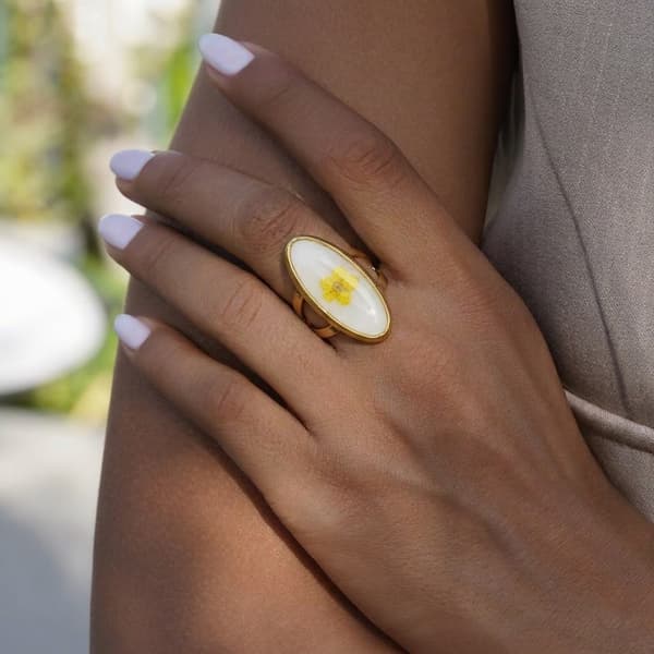 Boho Geometrisk Ring Sæt i Rustfrit Stål, Stabelbar Justerbar Åben Ring til Mænd og Kvinder #7