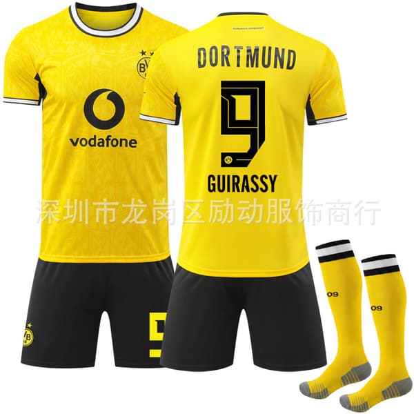 VM-udebane trøje 2026 – Fodboldtrøjer til voksne og børn Dortmund No. 9 without socks #twenty two