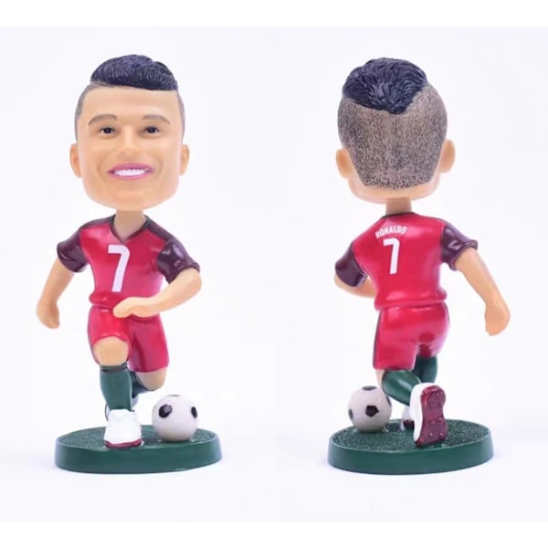 Fotball Classic Nr. 7 Figur, Super Fotballstjerne Cristiano Ronaldo Figur, Verdens Beste Fotballspiller Fotballgave