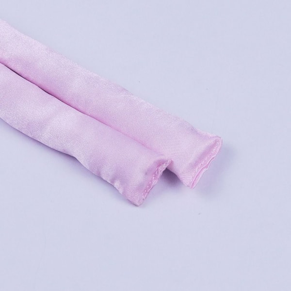 Värmelös Locktång Stång Lock Hår Kit ROSA PINK