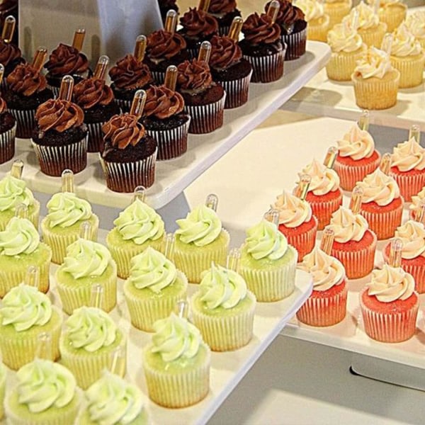 100 stk White Cup Cake Papir Engangs lille Muffin Cupcake Wrapper Papiretui til dekorationer Fødselsdagsfest Ferie Bryllup