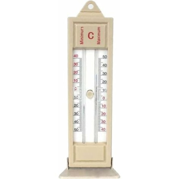 Digitalt drivhustermometer, Max Min Termometer - Uderum Have Drivhusvæg, Vægtermometeret i klassisk design