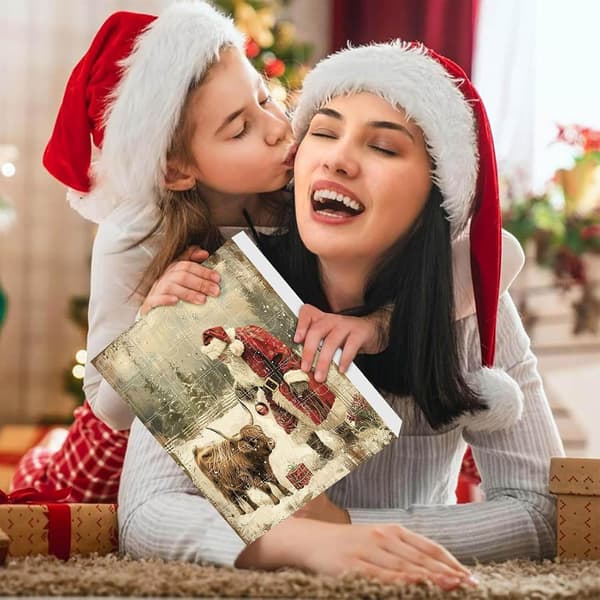 24-dagers Highland Ku Julekalender Henger Julepynt Julegave