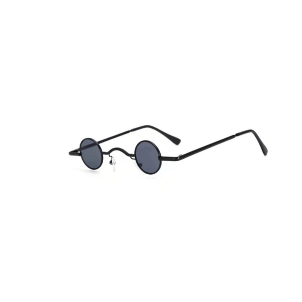 Små ovale solbriller, retro vintage briller mænd kvinder, klassiske