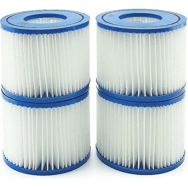 Vi-suodatinelementti Bestway Lay-Z Spa:lle, Bw58323 Vaihtoelementti Bestway 58239:lle (4 kpl) (FMY)