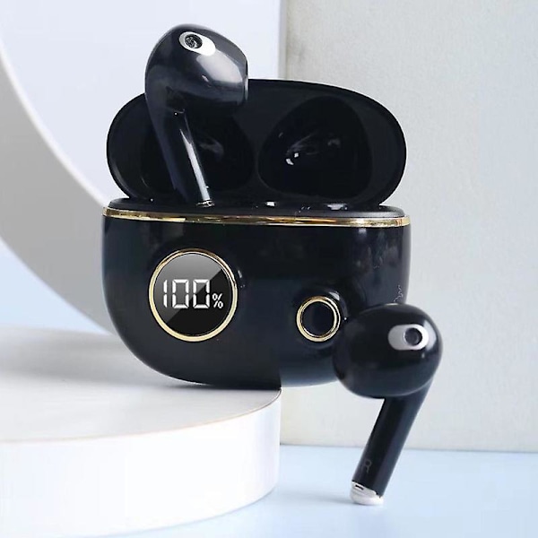Apro8 Bluetooth TWS Trådlösa Hörlurar Stereo Ljud Sport Headset Med Digital Display
