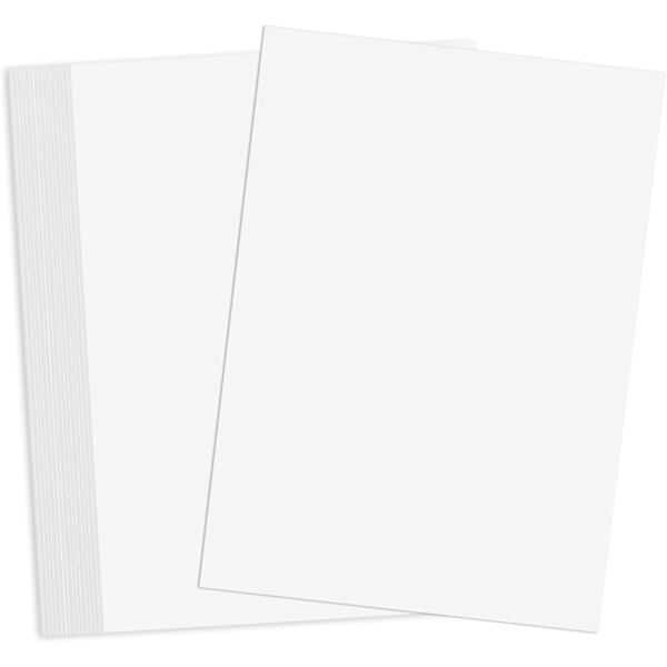 100 ark A4 vitt skrivarpapper, 250gsm tjockt vitt A4-papper för utskrift, inbjudningar, menykort, bröllop_xx