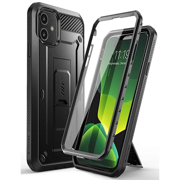 Supcase iPhone 11 -kuori Unicorn Beetle Pro Musta