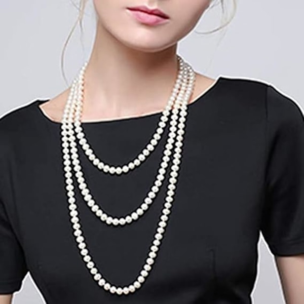 Helmipanssari 150 cm Charleston-asuusi 1920-luvulta black