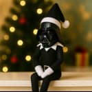 Populära Star Wars Juldekorationer Dark Warrior Elf Doll-3