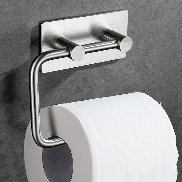 Itsekiinnittyvä wc-paperiteline, pyörii vapaasti