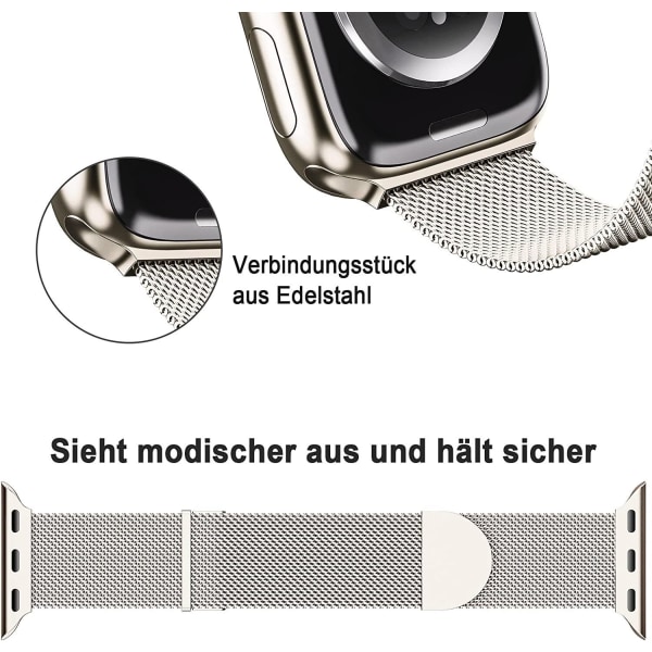 Reservedele til Apple Watch-rem 41mm 40mm 38mm