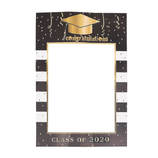 2020 Graduation Party Photo Frame Bachelor Picture Selfie Frame Funny Photo Booth Props Graduation Party Supplies