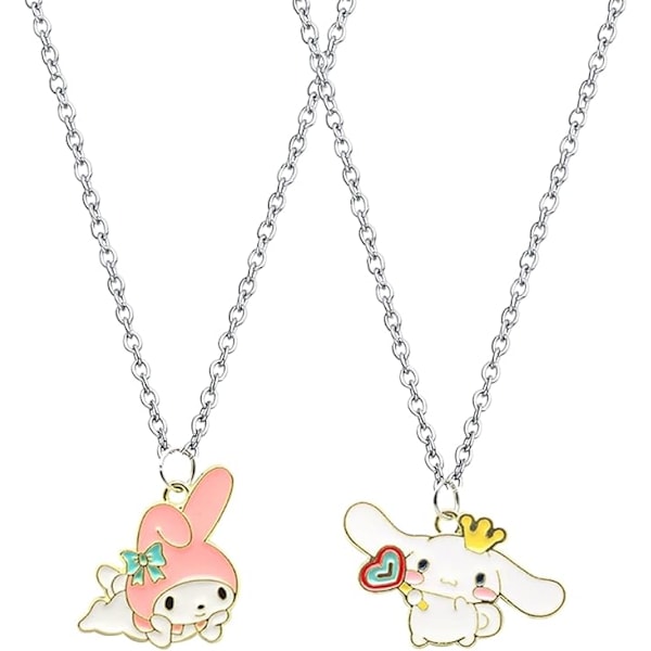 Halsband, Barnset, 2 st Halsband för barn, Flickors halsband,
