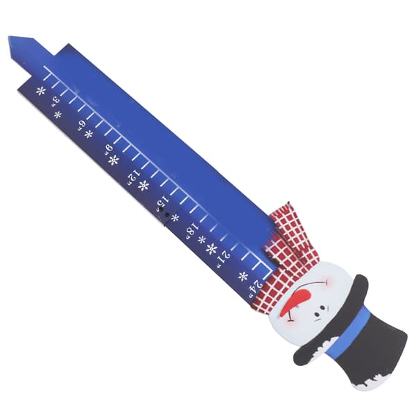Snefnug 61 cm snemåler måler snetykkelse
