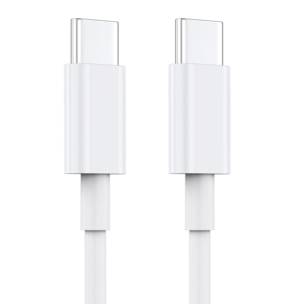 USB-C til USB-C kabel, 6FT USB-C ladekabel 100W rask lading type C kabel