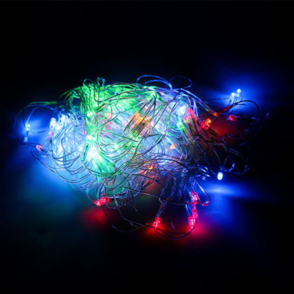 15m 2x3m 4x6m LED Lys Nett Utendørs Julefest Flerfarget Multicolor 3*2m