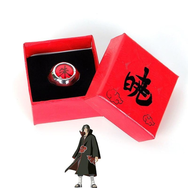 Cosplay Ring Med Box Akatsuki Itachi Pop Uchiha Itachi