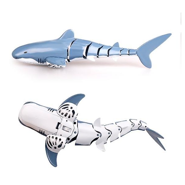 Shark Wireless Simulation 2,4g Fjärrkontroll Flexibel Shark Toy Undervattensleksak