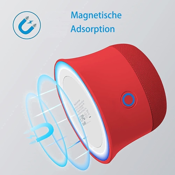 Mini magnetisk bluetooth högtalare, liten speldosa