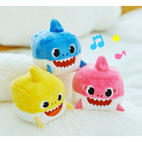 Baby Shark Nesting Dolls, Myke Kuber med Musikk Pink