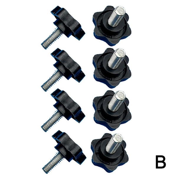 Pedal snabb skruv för Logitech G25 G27 G29 G920 G923 Styrning Wh BlackA 2pcs