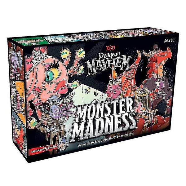 Bordspelet Dungeon Mayhem Dungeons Of Chaos Full English Monster Madness Strategispel Dungeon Madness Monster