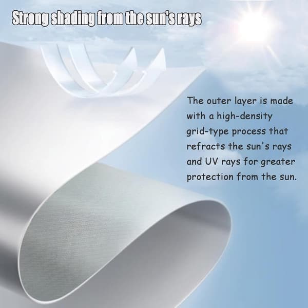 Sunshade Roller Blind with Suction Cups - Telescopic, Portable Blackout Roller Blind, Car Sunshade Roller Blind - Silver 1 st-40*60cm