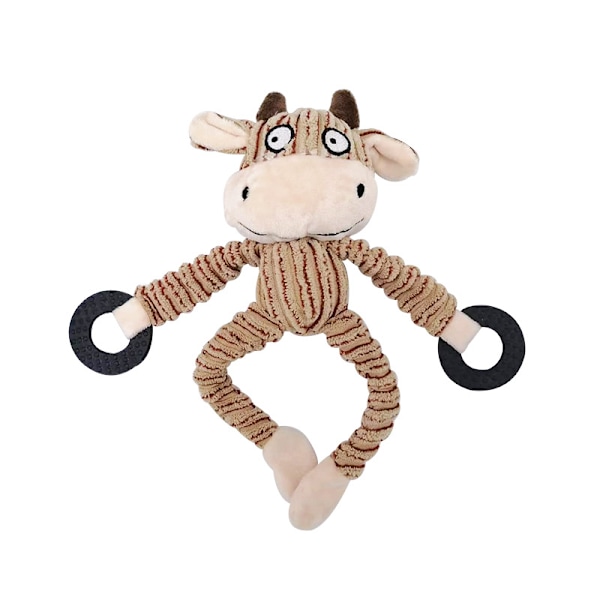 Pipande Hundleksaker För Tråkighet - 3-pack Hållbara Tuffa Valpleksaker Paket Plush Mjuk Interaktiv Hund