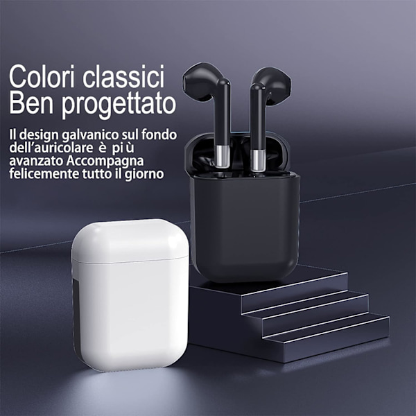 USB-C pikalatavat langattomat urheilukuulokkeet, Stereo Langattomat kuulokkeet mikrofonilla iOS Android älypuhelimelle PC:lle, IPX5 Vedenkestävä