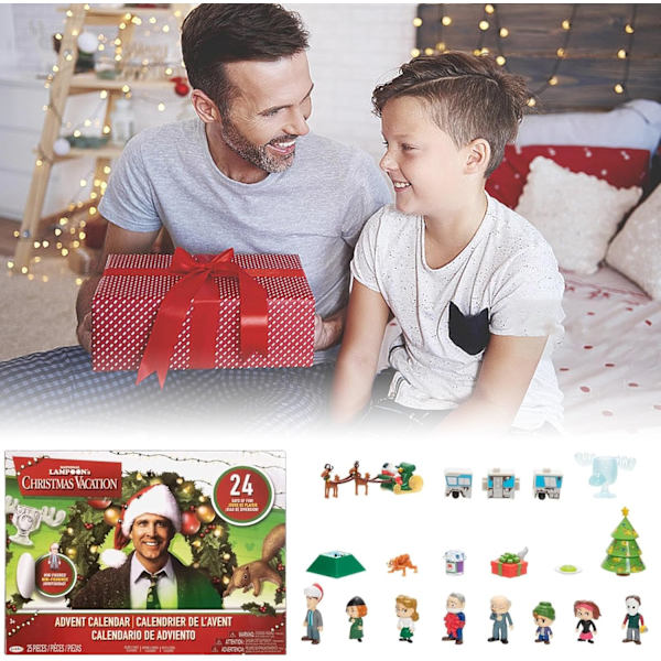 National Advent-kalender | National Lampoon's Christmas Vacation Advent-kalender 2024 | 24 dages julekalender med samleobjekter Style A