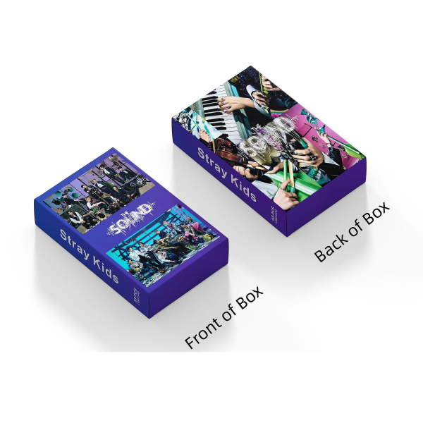 55 stk/sæt Kpop Stray Kids Lomo Cards Nyt Album Lydfotokortene
