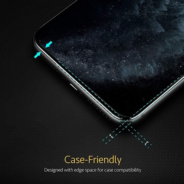 2 stk Personvern skjermbeskytter for iPhone 11 Pro Max