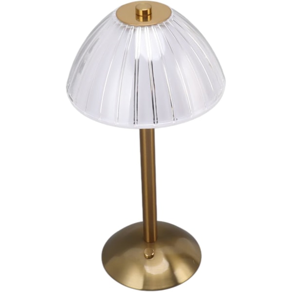 Industriell bordlampe, berøringsbryter nattlys USB oppladbar ved siden av LED bordlampe for restaurantkafé 1pc