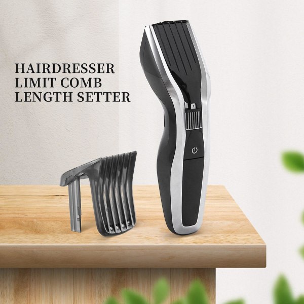 For Philips Hårtrimmer HC3400 HC3410 HC3420 HC3422 HC3426 HC5410 HC5440 HC5447 HC5450/7452 Tilbehørskam Svart