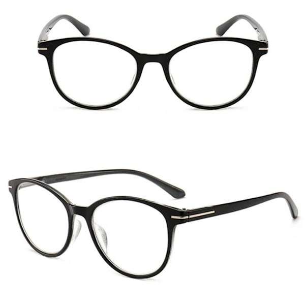 Tyylikkäät vintage-lukulasit harmaa 1.5 Gray
