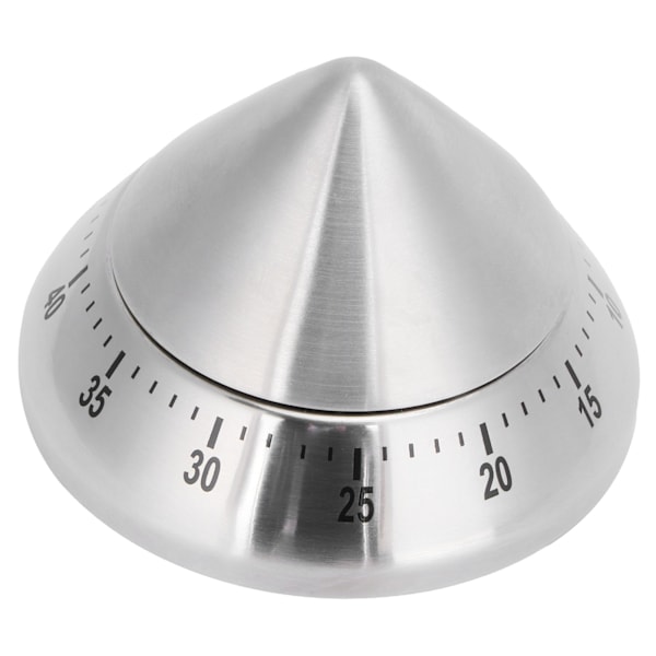 Kjøkken Koker Timer Rustfritt Stål Mekanisk Timer Påminnelse Tidshåndtering Verktøy (Skarp Form)