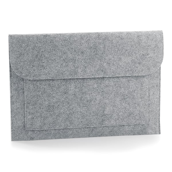 BagBase Filt Laptop/Document Slip/Sleeve One Size Gråmelerad Grå Melang Grey Melange One Size