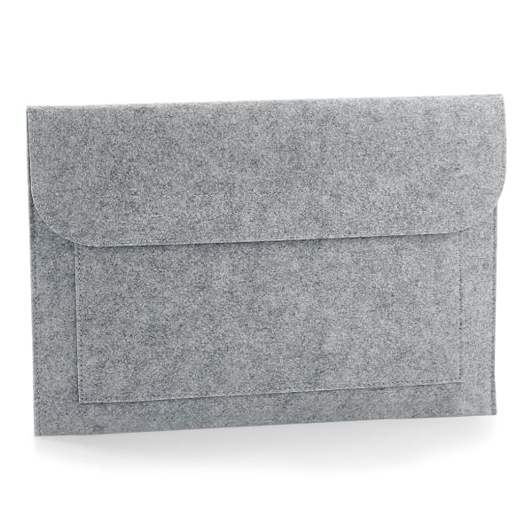 BagBase Filt Laptop/Dokument Slip/Sleeve One Size Gråmelerad Grey Melang Grey Melange One Size