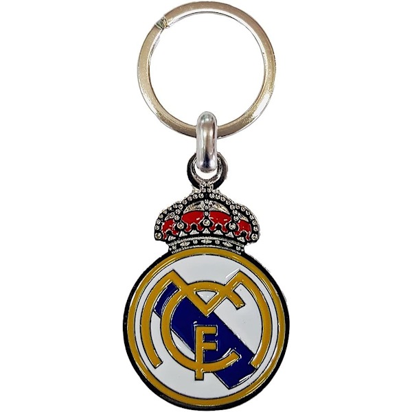 Real Madridin logon avaimenperä, jalkapalloseuran logon metalliavaimenperä