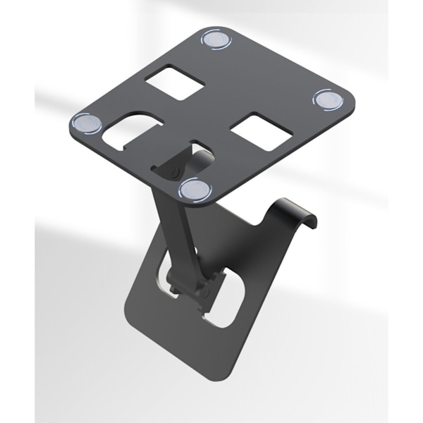 Smartphone Dock Mount Foldbar Bord Mobiltelefon Støtteholder Vinkel Højdehjusterbar Telefon/Tablet Stativ Red 0.1
