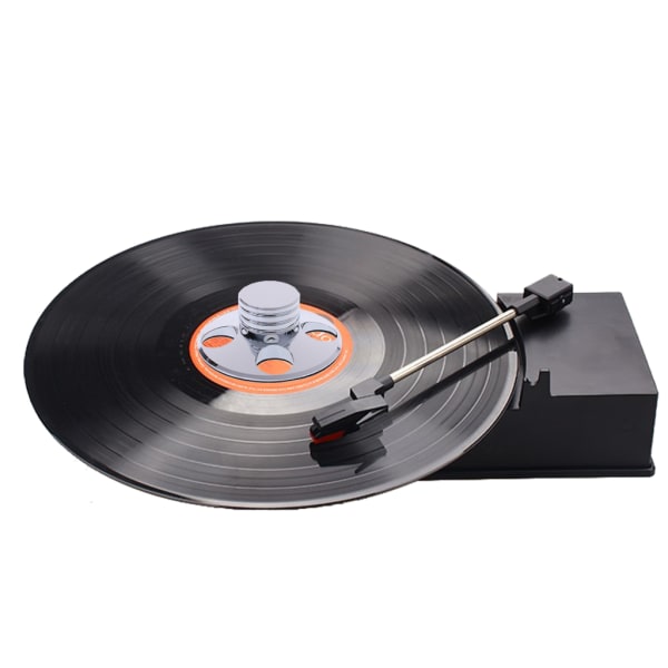 Skivstabilisator Højpræcisions skivviktsklämma for LP Vinyl skivespiller Metal Disc Stabilizer til LP Vinyl skiva Pla Gold 0.3
