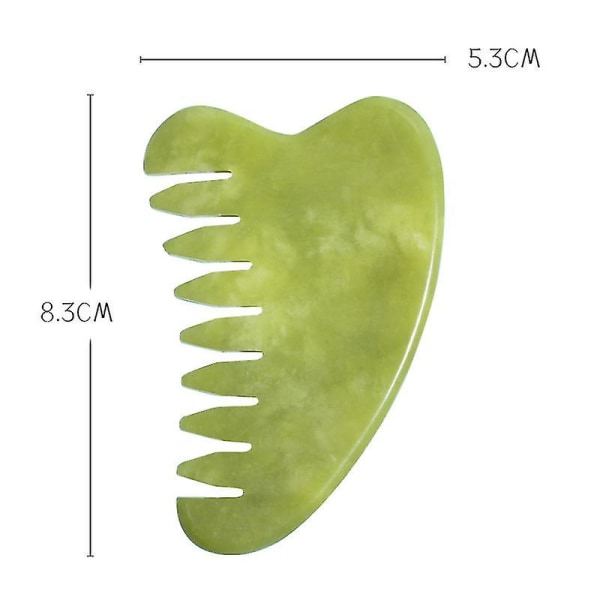 Naturligt Gua Sha-kit för ansiktsmassage - Gua Sha-svamp, jade-sten, massagekam, verktyg för akupunktur på kroppen, skönhets- och hälsoverktyg, Gua Sha-skrapa (11-pack) Package 11